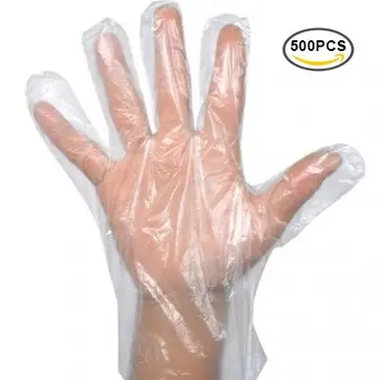 Disposable Clear Plastic Gloves,500 PCS Plastic Large Disposable Polyethylene Gloves,KINGLAKE Food Gloves for Cooking,Cleaning,F
Disposable Clear Plastic Gloves,500 PCS Plastic Large Disposable Polyethylene Gloves,KINGLAKE Food Gloves for Cooking,Cleaning,F