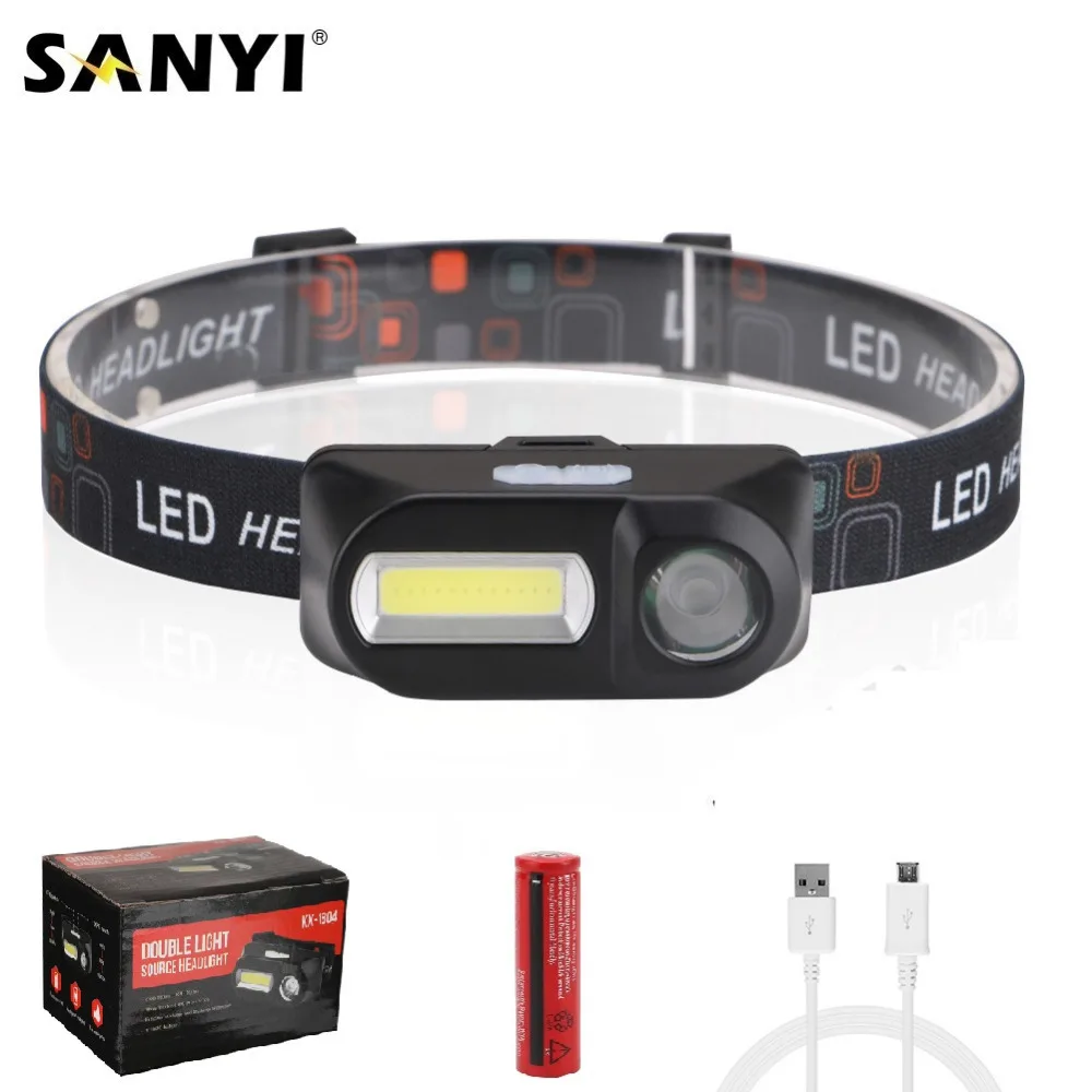 COB LED Mini Headlight Headlamp 7 Modes Head Lamp Flashlight USB Rechargeable 18650 Head Torch Lantern For Camping Night Fishing
COB LED Mini Headlight Headlamp 7 Modes Head Lamp Flashlight USB Rechargeable 18650 Head Torch Lantern For Camping Night Fishing