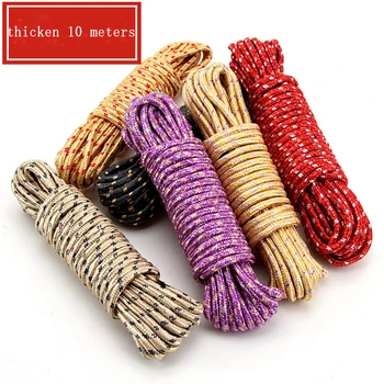 Thicken 10M Nylon Clotheslines Windproof Anti-slip Laundry Quilt Hanging Rope Drying Clothes Hanger Outdoor Durable Cord
Thicken 10M Nylon Clotheslines Windproof Anti-slip Laundry Quilt Hanging Rope Drying Clothes Hanger Outdoor Durable Cord