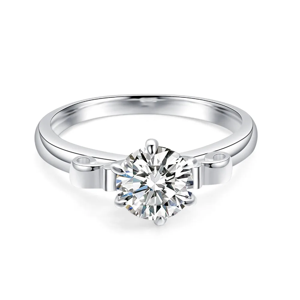 CHEESTAR GEMS ladys wedding ring 925 sterling silver ring with GH 6.5mm Moissanites Stone engagement Moissanites ring
CHEESTAR GEMS ladys wedding ring 925 sterling silver ring with GH 6.5mm Moissanites Stone engagement Moissanites ring