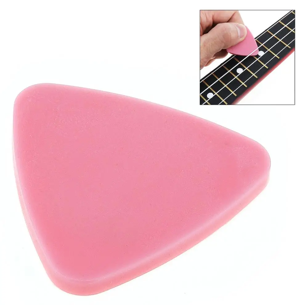 Soft Felt Pink Ukulele Pick 2mm Thickness Silicone Material Plectrum Ukelele Accessories with Non-slip Design
Soft Felt Pink Ukulele Pick 2mm Thickness Silicone Material Plectrum Ukelele Accessories with Non-slip Design