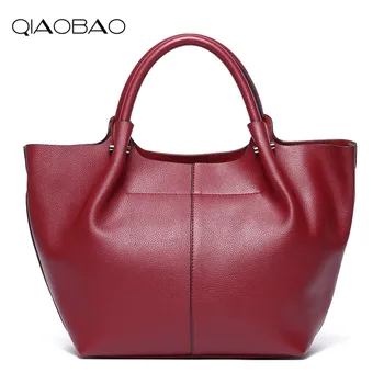 QIAOBAO Designer Genuine Leather Bags Ladies Famous Brand Women Handbags High Quality Tote Bag for Women Fashion Hobos Bolsos
QIAOBAO Designer Genuine Leather Bags Ladies Famous Brand Women Handbags High Quality Tote Bag for Women Fashion Hobos Bolsos