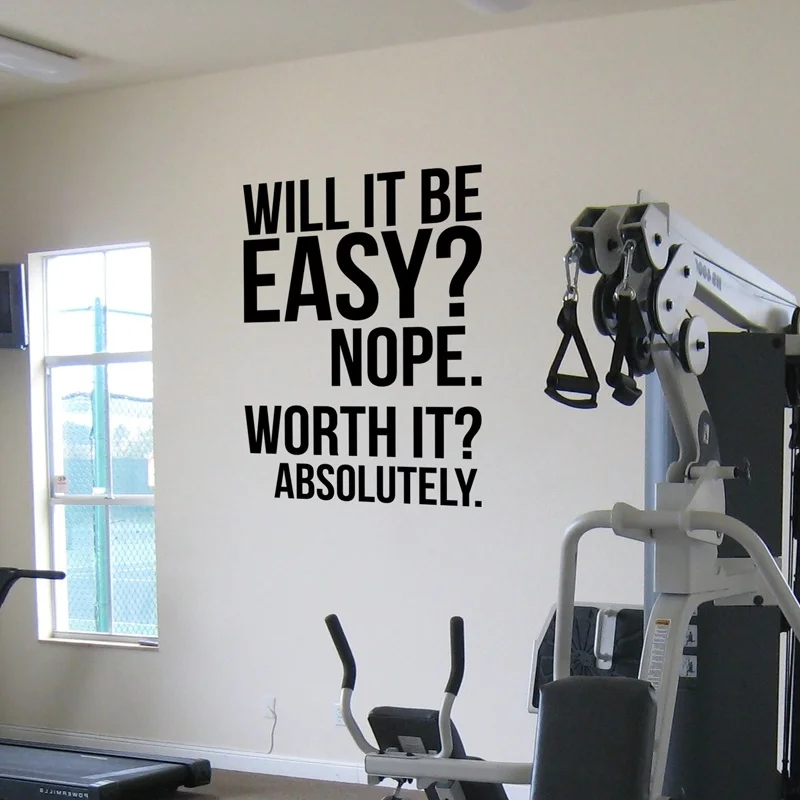 Absolutely.motivation office Quotes poster, Gym fitness Kettlebell Crossfit Boxing decor letters Wall Sticker decor,drop ship
Absolutely.motivation office Quotes poster, Gym fitness Kettlebell Crossfit Boxing decor letters Wall Sticker decor,drop ship