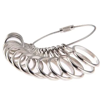2018 New High Quality Measure Gauge Ring Sizer Measurement Tool With 14 Different Sizes Standard Jewelry Size Finger Ring
2018 New High Quality Measure Gauge Ring Sizer Measurement Tool With 14 Different Sizes Standard Jewelry Size Finger Ring