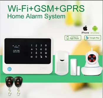 G90B plus gsm wifi alarm system work with wifi IP camera Home Security Alarm System for smart home alarm system door bell alarm
G90B plus gsm wifi alarm system work with wifi IP camera Home Security Alarm System for smart home alarm system door bell alarm
