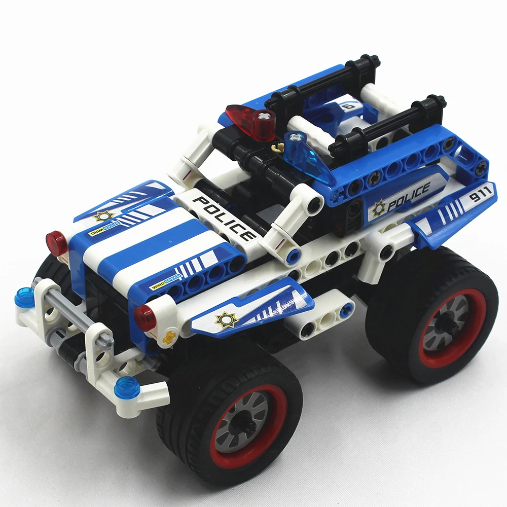 184 шт. детские игрушки MOC Technic Patrol строительные блоки кирпичи развивающие детский