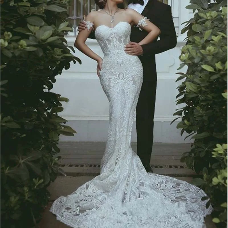 Robe De Mariage Sleeveless Appliques Mermaid Wedding Dresses 2019 Lace Backless Vintage Bride Wedding Gowns Vestido De Noiva
Robe De Mariage Sleeveless Appliques Mermaid Wedding Dresses 2019 Lace Backless Vintage Bride Wedding Gowns Vestido De Noiva