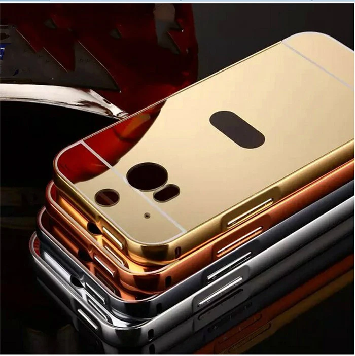 Mirror cover For HTC One M8 M9 M10 Plating Metal frame+PC back cover case For HTC Desire 826 816 626 820 830 728 620 620G 530
Mirror cover For HTC One M8 M9 M10 Plating Metal frame+PC back cover case For HTC Desire 826 816 626 820 830 728 620 620G 530