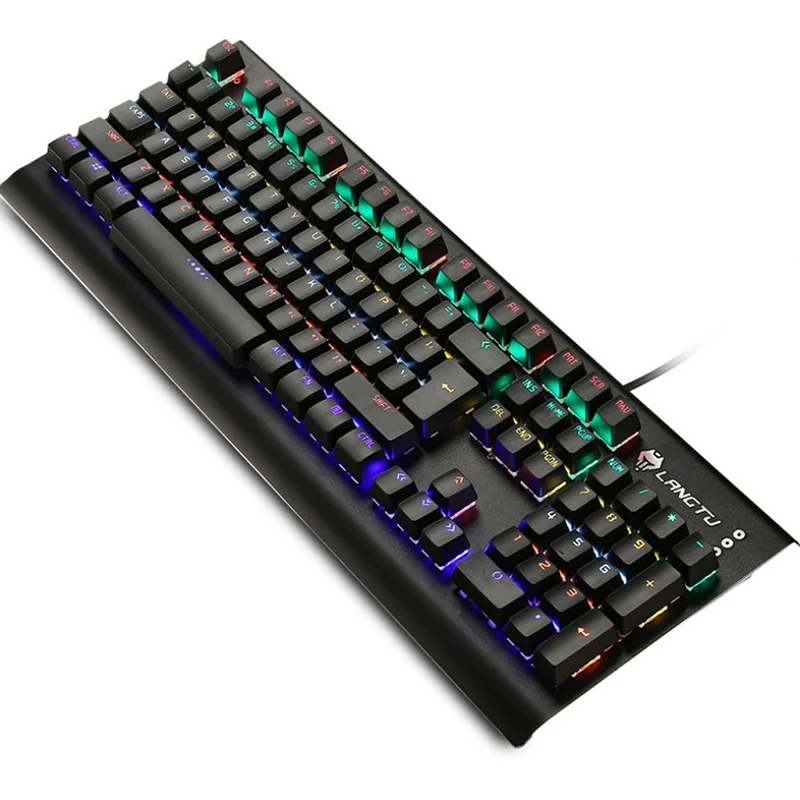 Changeable Shaft Metal Mechanical keyboard Green Axis Computer Gamer Keyboard Cable Esports Mechanical Keyboard
Changeable Shaft Metal Mechanical keyboard Green Axis Computer Gamer Keyboard Cable Esports Mechanical Keyboard