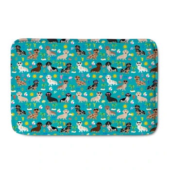 Dachshund Print Floor Door Mat Rectangle Doormat in Hall Non-slip Kitchen Living Room Mat for Entrance Way Outdoor Indoor Rug
Dachshund Print Floor Door Mat Rectangle Doormat in Hall Non-slip Kitchen Living Room Mat for Entrance Way Outdoor Indoor Rug