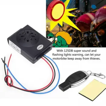 Motorcycle Bike Alarm System Anti-theft Security Remote Engine Start Immobiliser 
Motorcycle Bike Alarm System Anti-theft Security Remote Engine Start Immobiliser