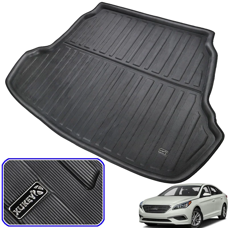 AX Fit For Hyundai Sonata Sedan Rear Trunk Liner Boot Cargo Mat Tray Floor Carpet Mud Kick Protector 2015 2016-2018 Accessories
AX Fit For Hyundai Sonata Sedan Rear Trunk Liner Boot Cargo Mat Tray Floor Carpet Mud Kick Protector 2015 2016-2018 Accessories
