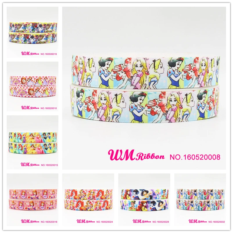 Q&N ribbon 16mm 22mm 25mm 38mm 50mm 75mm princess printed grosgrain ribbon webbing 50yards/roll for headband
Q&N ribbon 16mm 22mm 25mm 38mm 50mm 75mm princess printed grosgrain ribbon webbing 50yards/roll for headband