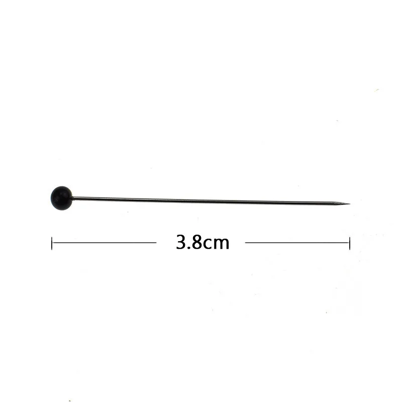 Looen 100pcs Mini Round Bead Sewing Pins Clothing Safety Pin DIY Decoration Garment Needles Tools Crafts Sewing Accessories (10)