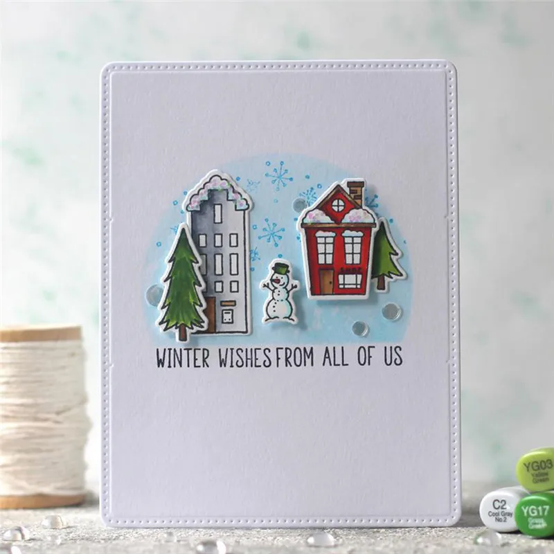 Eastshape Village Metal Cutting Dies With Stamps Scrapbooking Practice Hands-on DIY Album Card Craft House Tree Dies New 2019
Eastshape Village Metal Cutting Dies With Stamps Scrapbooking Practice Hands-on DIY Album Card Craft House Tree Dies New 2019