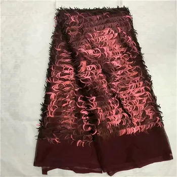 2019 High Quality French 3D Tulle African Lace Fabric Sequins Embroidered Nigerian Lace Fabrics For Wowen Dress
2019 High Quality French 3D Tulle African Lace Fabric Sequins Embroidered Nigerian Lace Fabrics For Wowen Dress