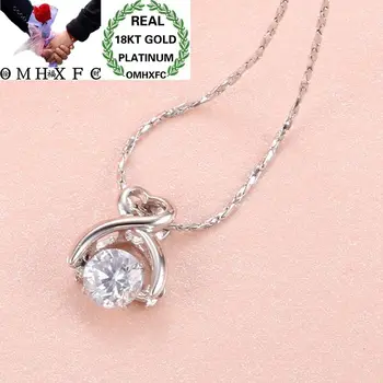 OMHXFC Wholesale European Fashion Woman Girl Party Birthday Wedding Gift Geometric Zircon 18KT White Gold Pendant Necklace EX45
OMHXFC Wholesale European Fashion Woman Girl Party Birthday Wedding Gift Geometric Zircon 18KT White Gold Pendant Necklace EX45