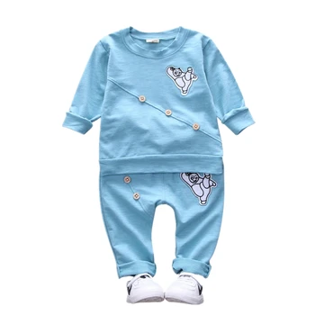 Spring Autumn Toddler Cotton Clothing Sets Baby Boys Girls Clothes Children Cartoon T-shirt Pants 2 Pcs/Set Kid Casual Tracksuit
Spring Autumn Toddler Cotton Clothing Sets Baby Boys Girls Clothes Children Cartoon T-shirt Pants 2 Pcs/Set Kid Casual Tracksuit