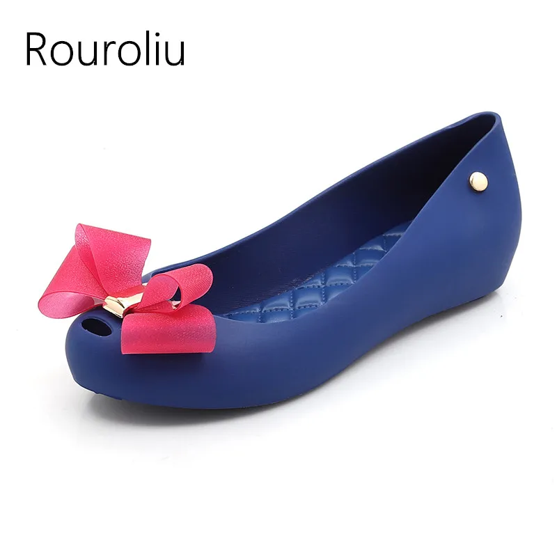 Rouroliu Women Peep Toe Casual Beach Rain Shoes Wellies Waterproof Summer New Jelly Shoes Shallow Sandals Woman RB33
Rouroliu Women Peep Toe Casual Beach Rain Shoes Wellies Waterproof Summer New Jelly Shoes Shallow Sandals Woman RB33