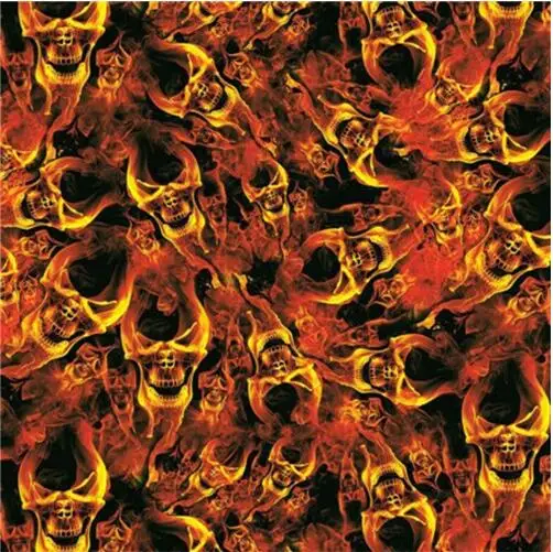 Skull Pattern hydrographics printing film, Auto Vinyl Wrap, laptop deco, mold-proof 50CM*200CM
Skull Pattern hydrographics printing film, Auto Vinyl Wrap, laptop deco, mold-proof 50CM*200CM