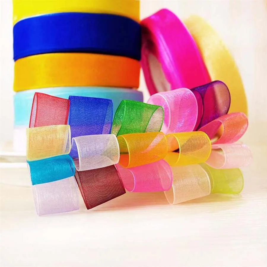 4Rolls 50mm Width 50Yards/Roll Chiffon Ribbon Wire Wedding Party Home Decoration Gift New Year Christmas DIY Material Supplies
4Rolls 50mm Width 50Yards/Roll Chiffon Ribbon Wire Wedding Party Home Decoration Gift New Year Christmas DIY Material Supplies
