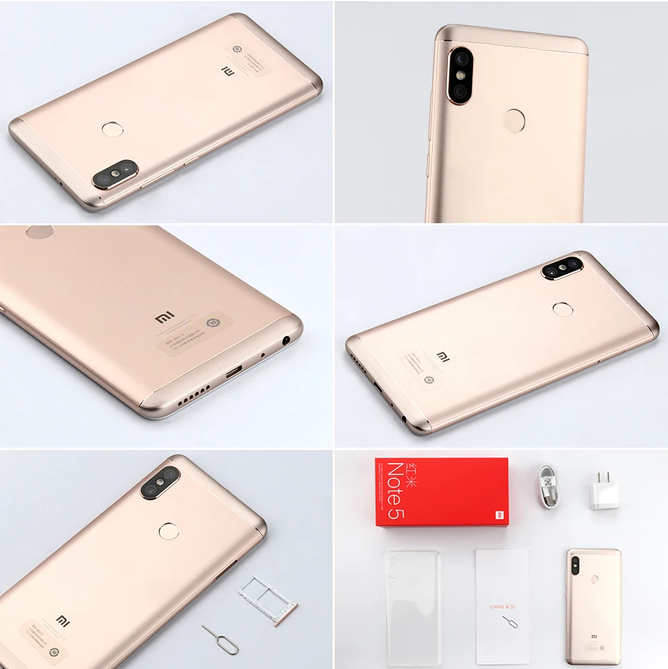 Original Global Firmware Xiaomi Redmi Note 5 3GB RAM 32GB ROM Snapdragon 636 Octa Core Full Screen Dual Camera 12MP+5MP Mobile Original Global Firmware Xiaomi Redmi Note 5 3GB RAM 32GB ROM Snapdragon 636 Octa Core Full Screen Dual Camera 12MP+5MP Mobile