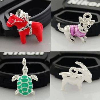 DOYUBO Lovely Zinc Alloy Animal DIY Charms To Match Links Bracelets Enamel Red Horse/Pink Dog/Green Tortoise/Goat Pendants C812
DOYUBO Lovely Zinc Alloy Animal DIY Charms To Match Links Bracelets Enamel Red Horse/Pink Dog/Green Tortoise/Goat Pendants C812