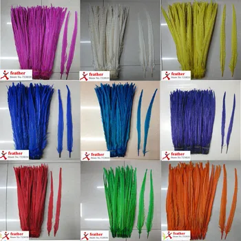 hit 50 pcs pheasant tail feathers 50 to 55 cm / 20-22 inches feather decorations 
hit 50 pcs pheasant tail feathers 50 to 55 cm / 20-22 inches feather decorations