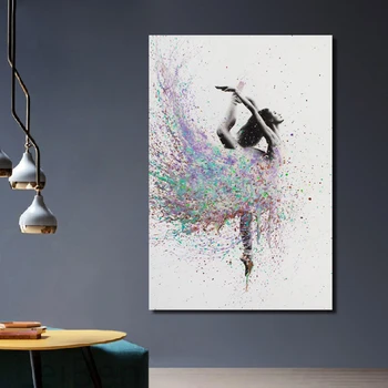 Modern Home Decoration Posters And Prints Abstract Watercolor Graffiti Ballet Dancer Canvas Painting Wall Art Picture For Room
Modern Home Decoration Posters And Prints Abstract Watercolor Graffiti Ballet Dancer Canvas Painting Wall Art Picture For Room