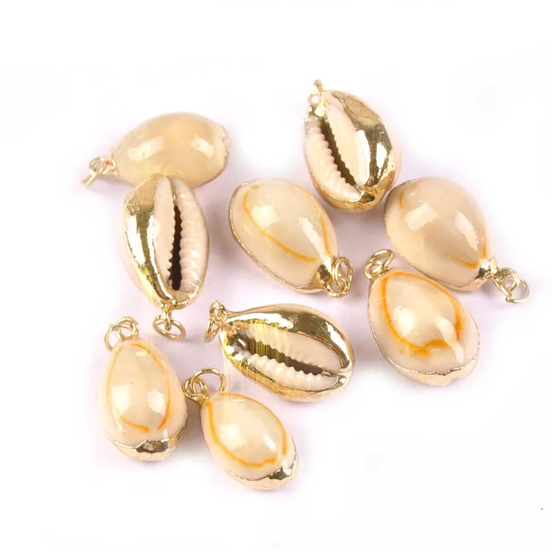 15-22mm Natural Shell Gold Plated Nautical Home Decor For Jewelry DIY Handmade Charms Pendant Ornaments Seashells 5pcs TR0273
15-22mm Natural Shell Gold Plated Nautical Home Decor For Jewelry DIY Handmade Charms Pendant Ornaments Seashells 5pcs TR0273