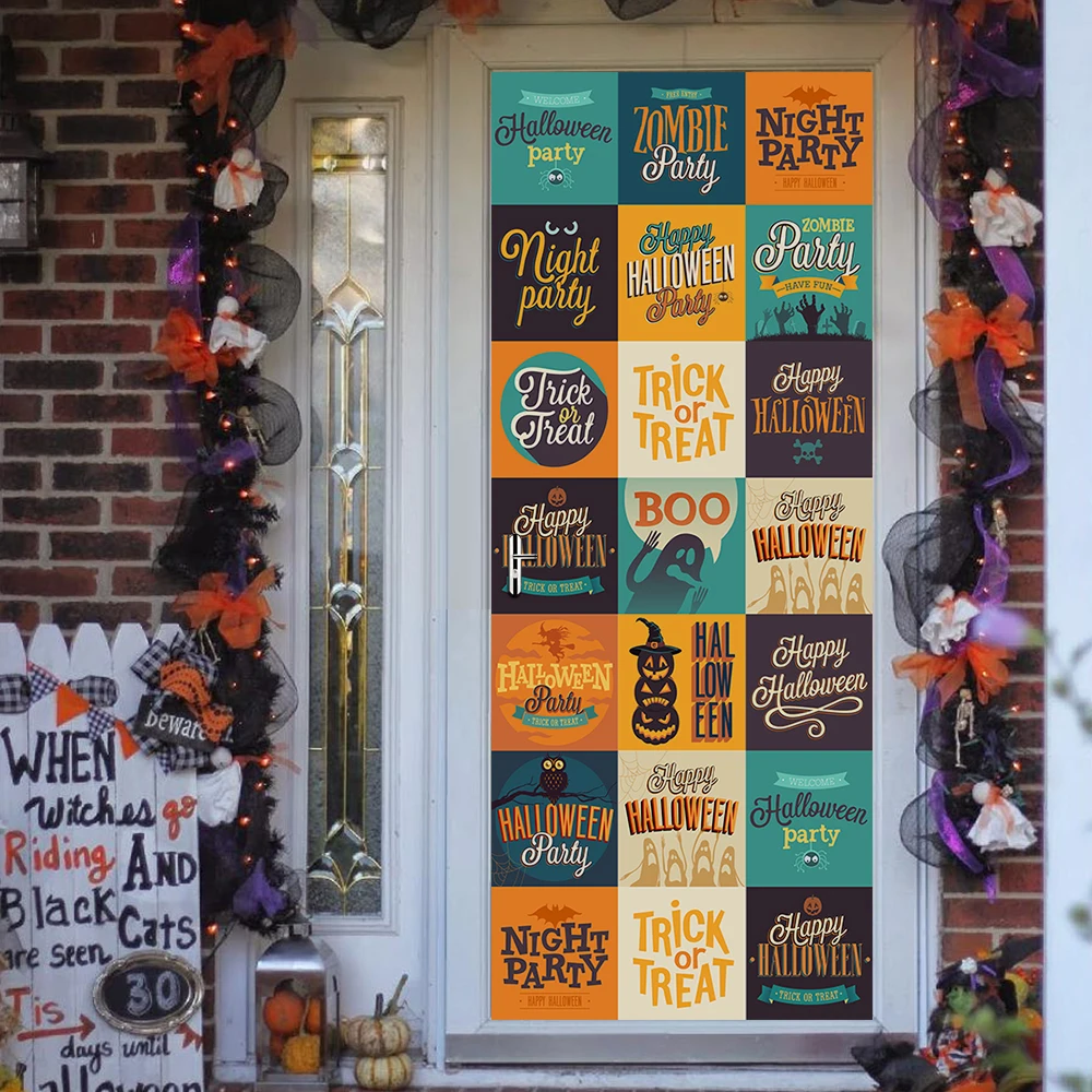 Halloween 77*200CM 3D Window Door sticker Trick or Treat/Kids Pumpkin removable decal door poster Holiday decor wall sticker 3D
Halloween 77*200CM 3D Window Door sticker Trick or Treat/Kids Pumpkin removable decal door poster Holiday decor wall sticker 3D