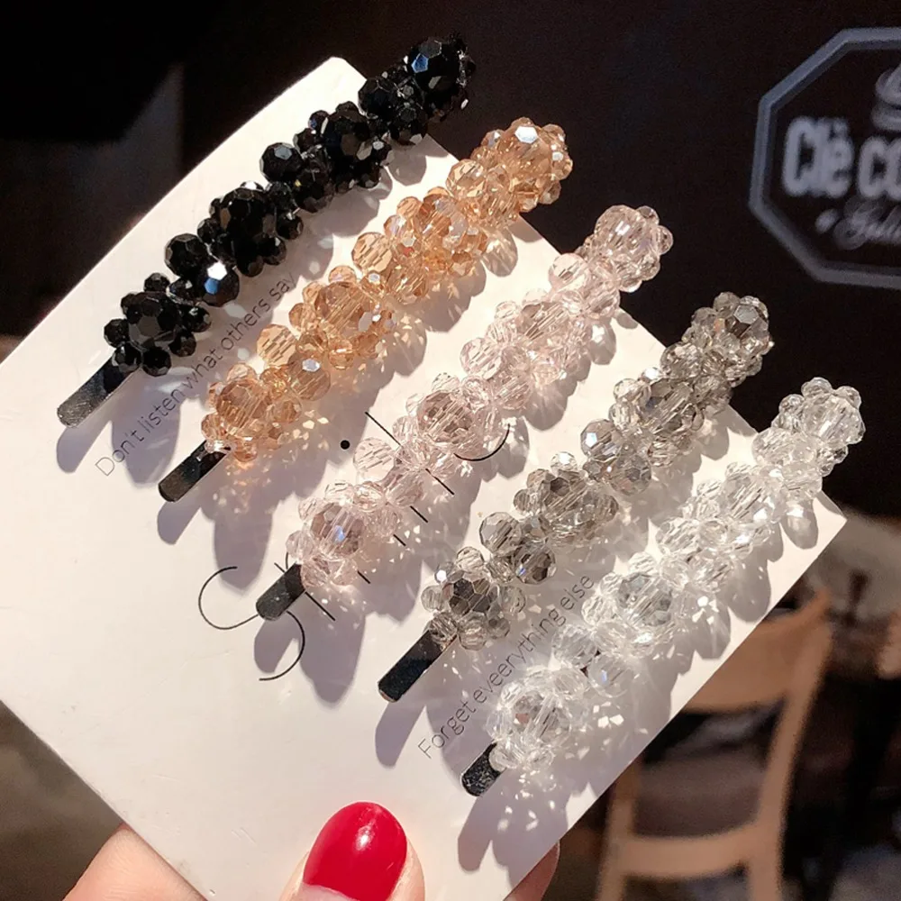 INS New Rhinestone BB Hair Clips for Girls Elegant Fashion Hairpins Korean Barrettes Sweet Flower Hairgrips accesorios pelo
INS New Rhinestone BB Hair Clips for Girls Elegant Fashion Hairpins Korean Barrettes Sweet Flower Hairgrips accesorios pelo