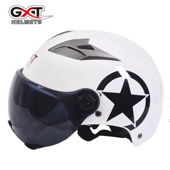 GXT M11 Half Helmets Motocross helmet Mask Detachable Goggles And Mouth Filter Perfect for Open Face Motorcycle Vintage Helmets
GXT M11 Half Helmets Motocross helmet Mask Detachable Goggles And Mouth Filter Perfect for Open Face Motorcycle Vintage Helmets