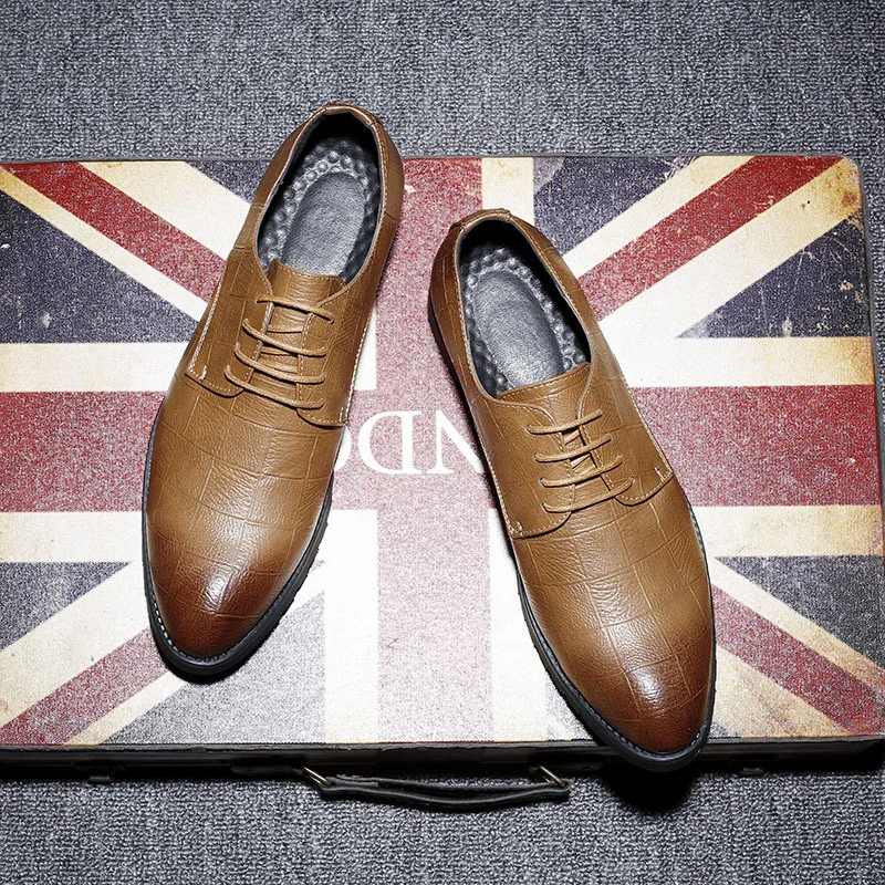 Masorini 38-48 Men Formal Shoes Elegant Designer Classic Leather Men Dress Shoes WW-595
Masorini 38-48 Men Formal Shoes Elegant Designer Classic Leather Men Dress Shoes WW-595