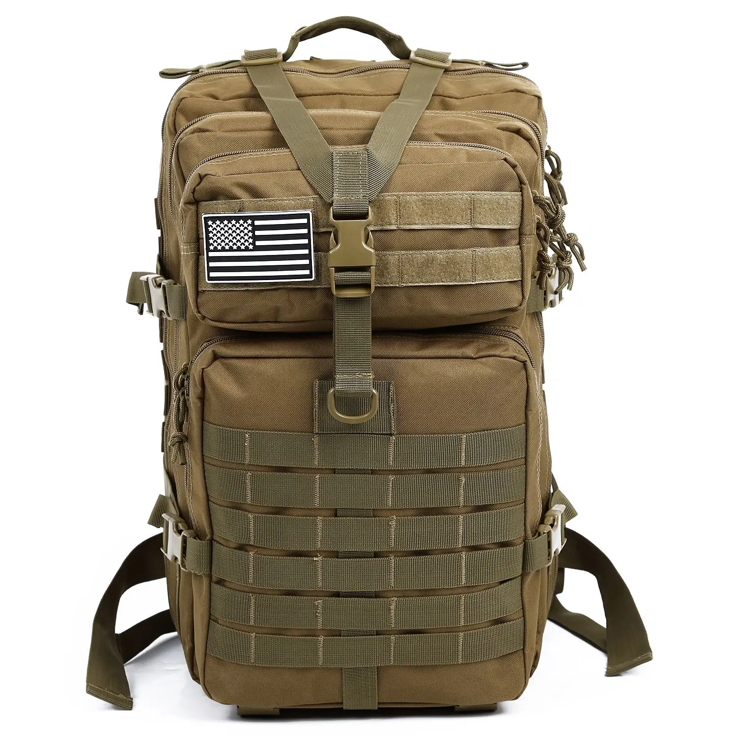 JHD 34L Tactical Assault Pack Backpack Army Molle Waterproof Bug Out