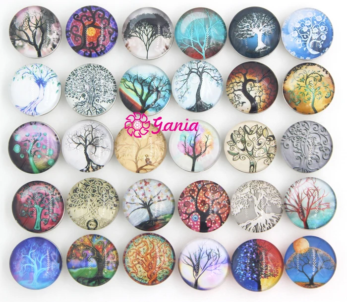 24pcs Wholesale New Arrival 18mm Cabochon Printed Glass Family Tree of Life Buttons for Snap Bracelet Earrings Ring Jewelry
24pcs Wholesale New Arrival 18mm Cabochon Printed Glass Family Tree of Life Buttons for Snap Bracelet Earrings Ring Jewelry