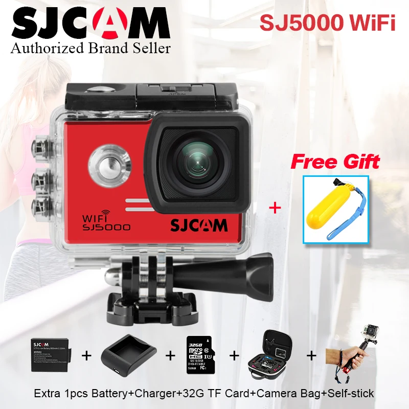 

Original SJ CAM sjcam SJ 5000 WIFI Action Camera Sport camera Waterproof Camera Novatek 96655 1080P Full HD gopro style Cam DV