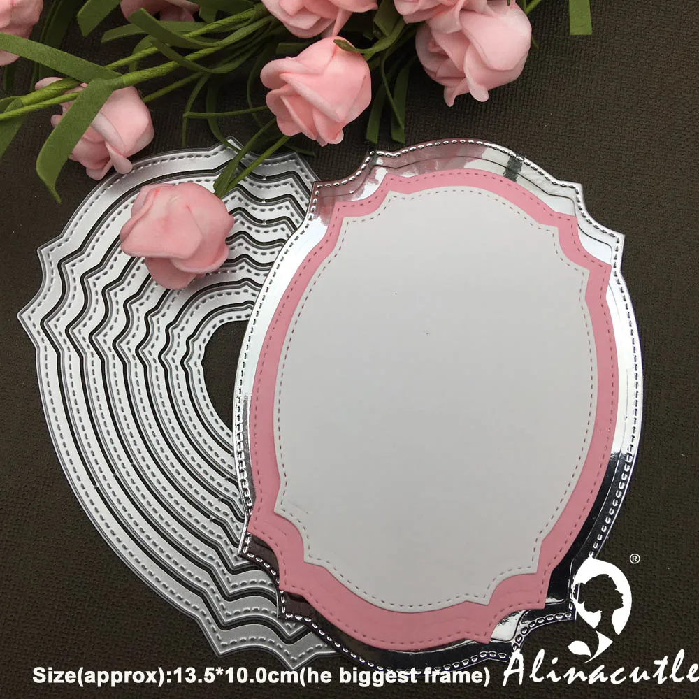 METAL CUTTING DIE cut Alinacraft 8pc nest frame die background die Scrapbook papercraft card album punch stencil art cutter
METAL CUTTING DIE cut Alinacraft 8pc nest frame die background die Scrapbook papercraft card album punch stencil art cutter