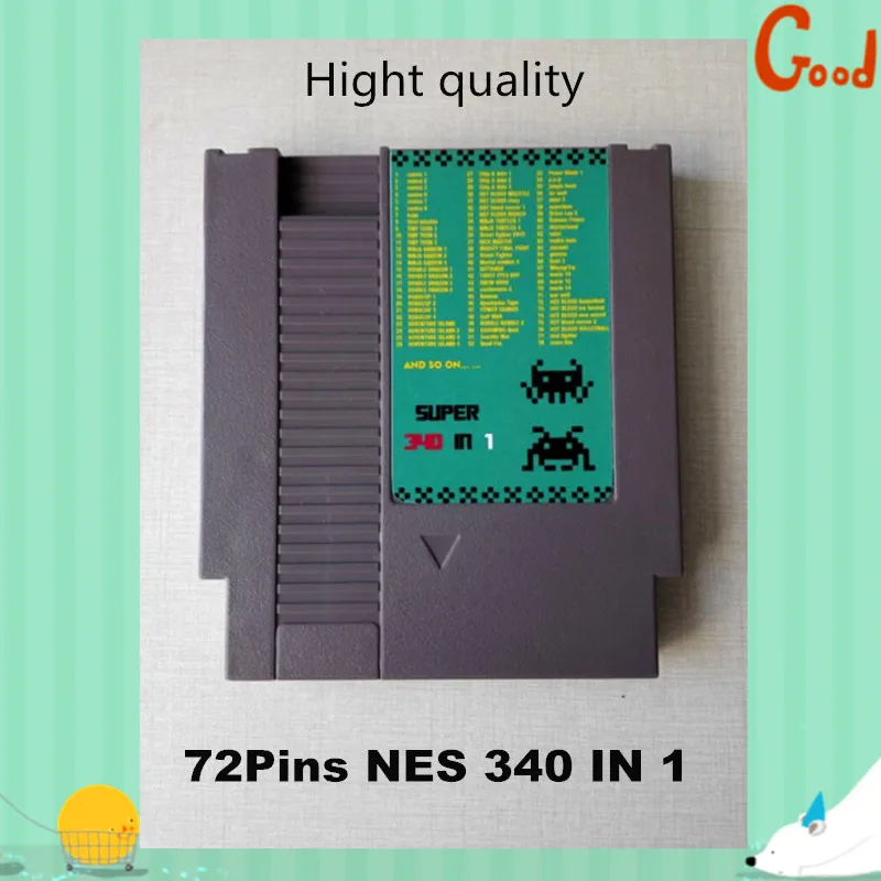 Фото 340in1 Высокое качество 72 Контакты 8 бит NES Игры Картридж с Comtra 1 2 3 6 7 NINJA TURTLES Adventure Island