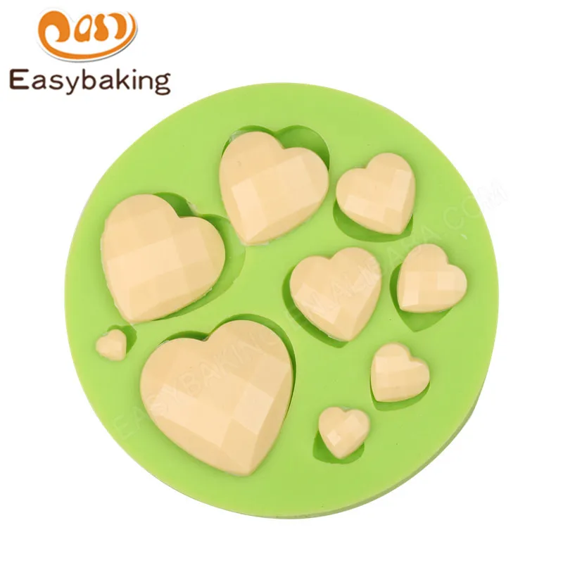 Diamond Heart 3D Cake Moulds Silicone Mold For Ice Creams Chocolates Pastry Art Pan Bakeware
Diamond Heart 3D Cake Moulds Silicone Mold For Ice Creams Chocolates Pastry Art Pan Bakeware