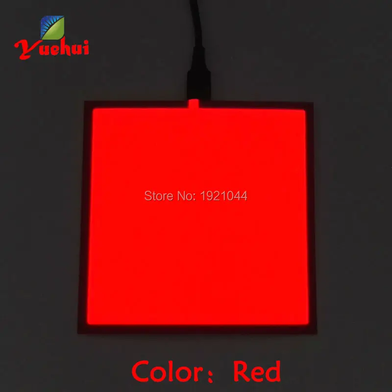 6 Colors Choice 10*10cm EL Panel EL Sheet with DC-5V Steady on Inverter for Glow Party DIY Decoration Supplies
6 Colors Choice 10*10cm EL Panel EL Sheet with DC-5V Steady on Inverter for Glow Party DIY Decoration Supplies