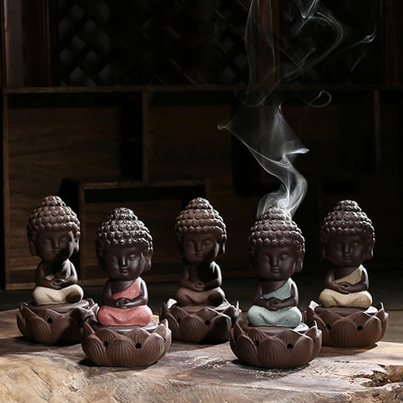 Buddha Incense Burner Creative Buddhist Censer Home Fragrance Incense Holder for Home Decor Living Room Office Teahouse
Buddha Incense Burner Creative Buddhist Censer Home Fragrance Incense Holder for Home Decor Living Room Office Teahouse