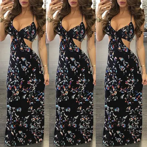 Sexy Women Summer Vintage Boho Backless Long Maxi Evening Party Beach Dress Floral Sundress
Sexy Women Summer Vintage Boho Backless Long Maxi Evening Party Beach Dress Floral Sundress
