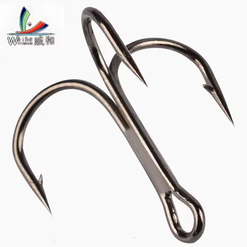 10pcs Fishing Hooks High Steel Carbon Material Treble Black Fishing Hook Round Folded Saltwater Bass 3/0 # -10 # Tackle Tools
10pcs Fishing Hooks High Steel Carbon Material Treble Black Fishing Hook Round Folded Saltwater Bass 3/0 # -10 # Tackle Tools