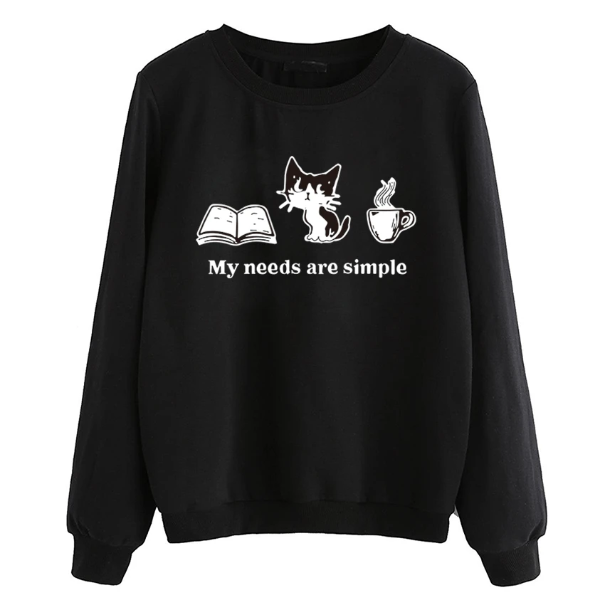 Harajuku long sleeve o-neck casual fleece sweatshirts Cute Cat Printing Female hoodies 2019 autumn Womens tracksuits pullovers
Harajuku long sleeve o-neck casual fleece sweatshirts Cute Cat Printing Female hoodies 2019 autumn Womens tracksuits pullovers
