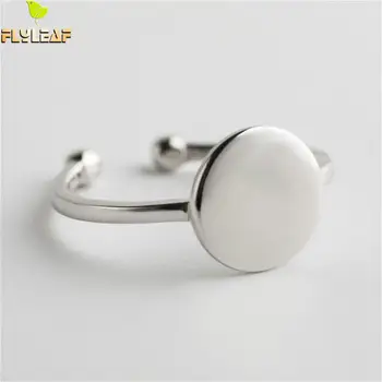 Flyleaf 925 Sterling Silver Rings For Women Round Square Personality High Quality Fashion Fine Jewelry Simple Open Ring
Flyleaf 925 Sterling Silver Rings For Women Round Square Personality High Quality Fashion Fine Jewelry Simple Open Ring