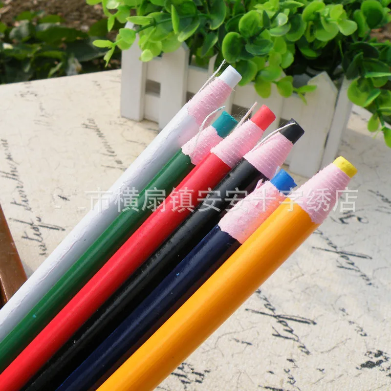 DONYAMY 6PCS Cut-free Tailor's Chalk Pencils Fabric Marker Disappearing Pen Replace Tailor's Chalk DIY Garment Craft Tools
DONYAMY 6PCS Cut-free Tailor's Chalk Pencils Fabric Marker Disappearing Pen Replace Tailor's Chalk DIY Garment Craft Tools