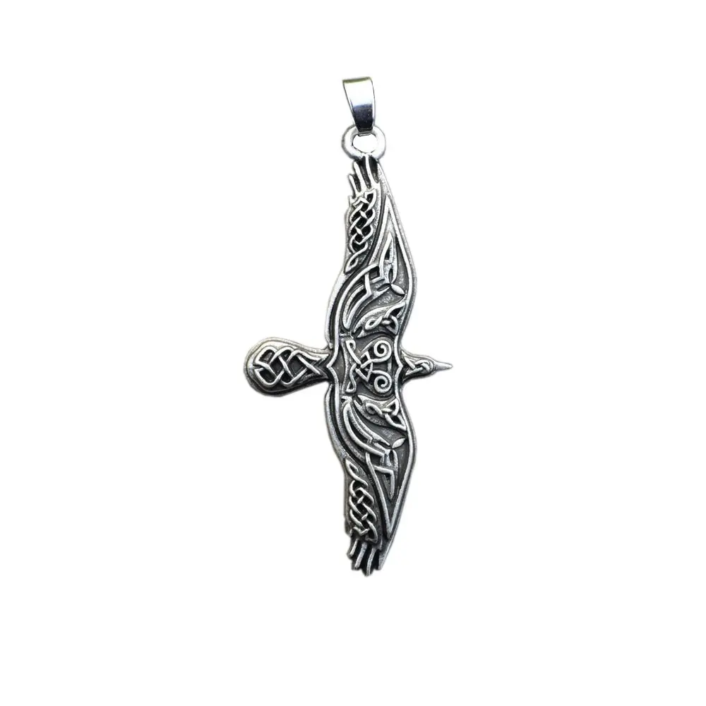 SanLan Celtic Knot Raven Pendant Necklace | Украшения и аксессуары