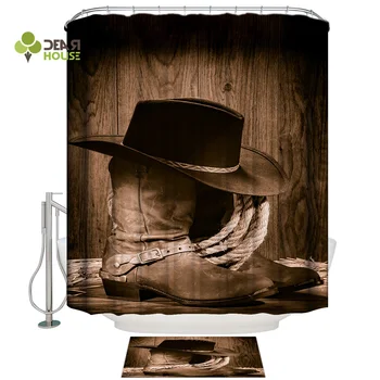 Dearhouse American Style Western Cowboy Shower Curtain Doormat Sets Bathroom Accessory Sets 2 Piece Bathroom Set
Dearhouse American Style Western Cowboy Shower Curtain Doormat Sets Bathroom Accessory Sets 2 Piece Bathroom Set