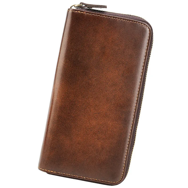 Man Business Cow Leather Wallets Rub Colors Bag Purses Men Long Clutch Genuine Leather Wallet Card Holder Cow Leather 
Man Business Cow Leather Wallets Rub Colors Bag Purses Men Long Clutch Genuine Leather Wallet Card Holder Cow Leather